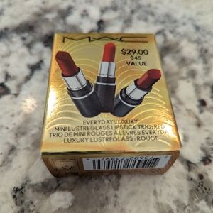 New in box MAC Cosmetics Mini Lipstick Trio
